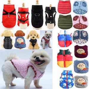 Pet Clothes Winter Apparel Dog Puppy Cat Jacket